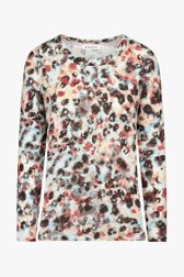 Zacht T-shirt met kleurrijke print van Bicalla voor Dames