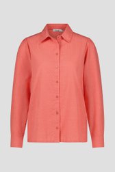 Zalmroze blouse van Liberty Loving nature voor Dames