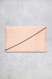 Achterkant van Zalmroze clutch door Bulaggi voor Dames