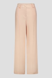Zalmroze wijde broek van D'Auvry voor Dames