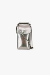 Zilver metallic telefoontasje van Liberty Island voor Dames