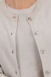 Zilveren cardigan  van D'Auvry voor Dames