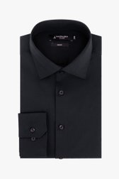 Zwart hemd - slim fit van Dansaert Black voor Heren