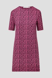 Zwart kleedje met roze vlekkenprint van Bicalla voor Dames