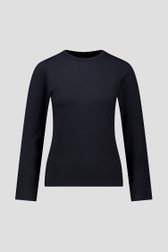 Productfoto 1 van Zwart T-shirt met lange mouwen door Liberty Island voor Dames