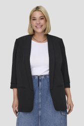 Zwarte blazer  van Only Carmakoma voor Dames