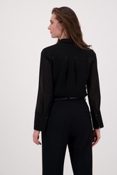 Zwarte blouse van D'Auvry voor Dames
