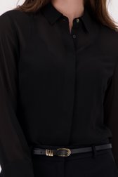 Zwarte blouse van D'Auvry voor Dames