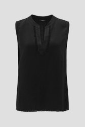 Zwarte blouse zonder mouwen van Opus voor Dames