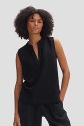Zwarte blouse zonder mouwen van Opus voor Dames
