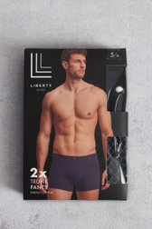 Productfoto 1 van Zwarte boxer - Trunk pants - Set van 2 door Liberty Island voor Heren