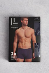 Productfoto 1 van Zwarte boxer - Trunk pants - Set van 2 door Liberty Island voor Heren