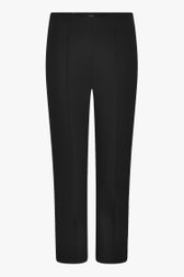 Zwarte broek met stretch - straight fit  van Opus voor Dames