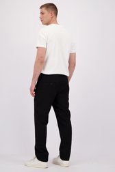 Achterkant van Zwarte chino met elastische tailleband door Liberty Island voor Heren