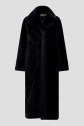 Productfoto 1 van Zwarte faux fur jas door D'Auvry voor Dames
