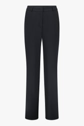Zwarte geklede broek - straight fit van D'Auvry voor Dames