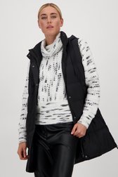 Zwarte halflange bodywarmer van Opus voor Dames