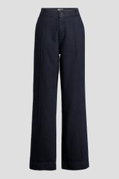 Productfoto 1 van Zwarte jeans met siernaden – Wide leg fit door Liberty Island Denim voor Dames