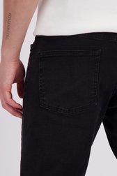 Detail van Zwarte jeans met verwassen look -Regular fit door Only & Sons voor Heren