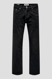 Zwarte jeans - Straight fit van ONLY & SONS voor Heren