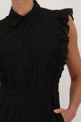 Zwarte jumpsuit met broderie anglaise van More & More voor Dames