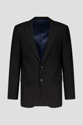 Productfoto 1 van Zwarte kostuumvest - Regular fit - Rock door Dansaert Black voor Heren