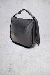 Extra foto 1 van Zwarte lederen handtas door D'Auvry voor Dames