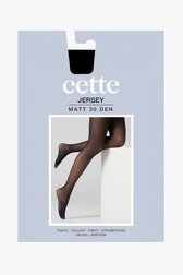 Zwarte panty Jersey - Matt 30 den van Cette voor Dames