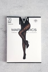 Productfoto 1 van Zwarte panty met luipaardmotief - 30 den  door Marcmarcs voor Dames