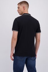 Achterkant van Zwarte polo  door Only & Sons voor Heren