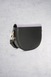 Extra foto 4 van Zwarte schoudertas met suède door Liberty Island voor Dames