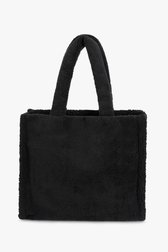Zwarte shopper in zacht teddy van Liberty Island voor Dames