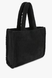 Zwarte shopper in zacht teddy van Liberty Island voor Dames