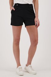 Zwarte short met elastische tailleband van JDY voor Dames