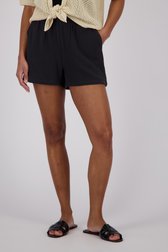Zwarte short met tetralook van JDY voor Dames