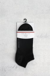 Productfoto 1 van Zwarte sneakersokken - 2 paar door Tommy Hilfiger voor Dames