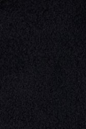Zwarte trui in bouclé met V-hals van Claude Arielle voor Dames