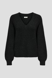 Productfoto 1 van Zwarte trui met glitters door JDY voor Dames