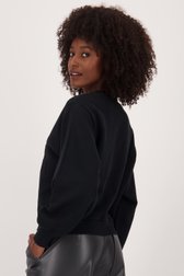 Zwarte trui met parelmotief van Louise voor Dames