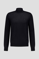 Productfoto 1 van Zwarte trui met rolkraag door Dansaert Black voor Heren