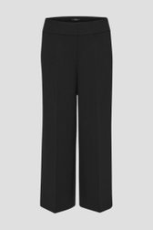 Zwarte wijde broek - 7/8 lengte van Opus voor Dames