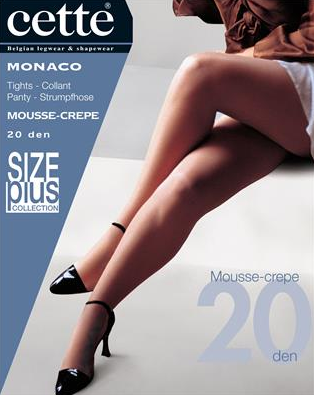 Collants nylon black Monaco - 20 den