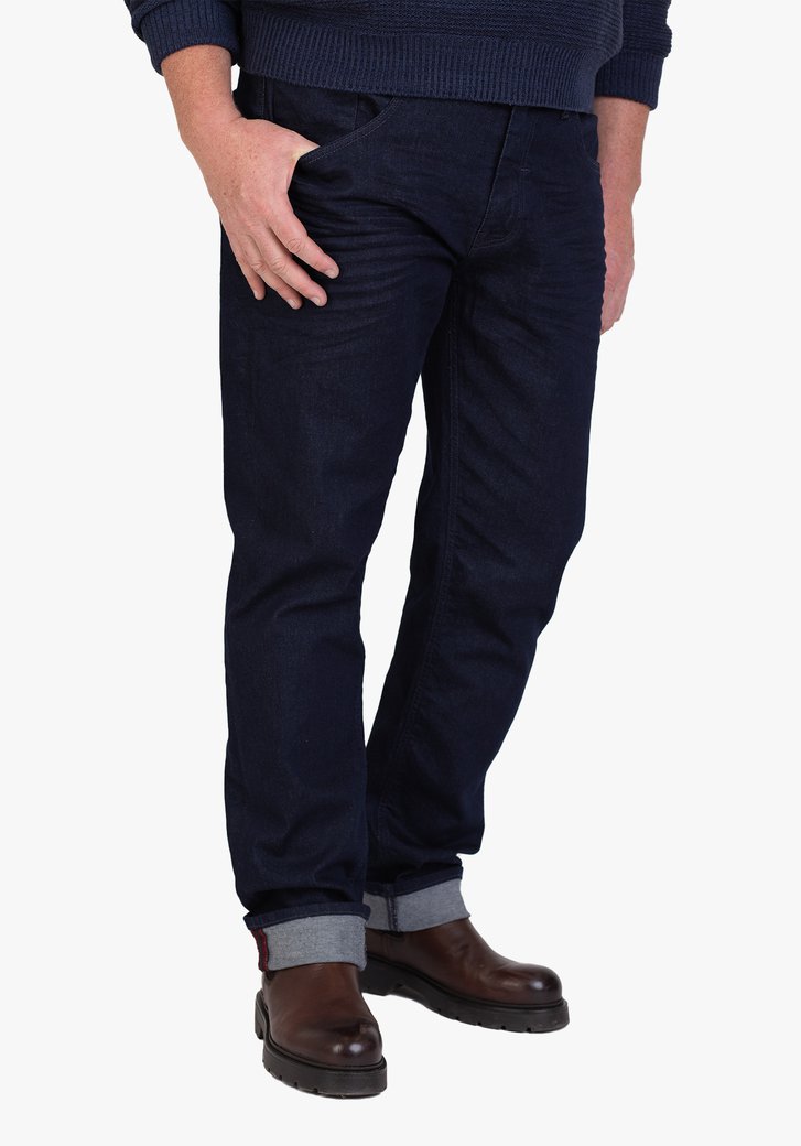 Donkerblauwe jeans - regular fit