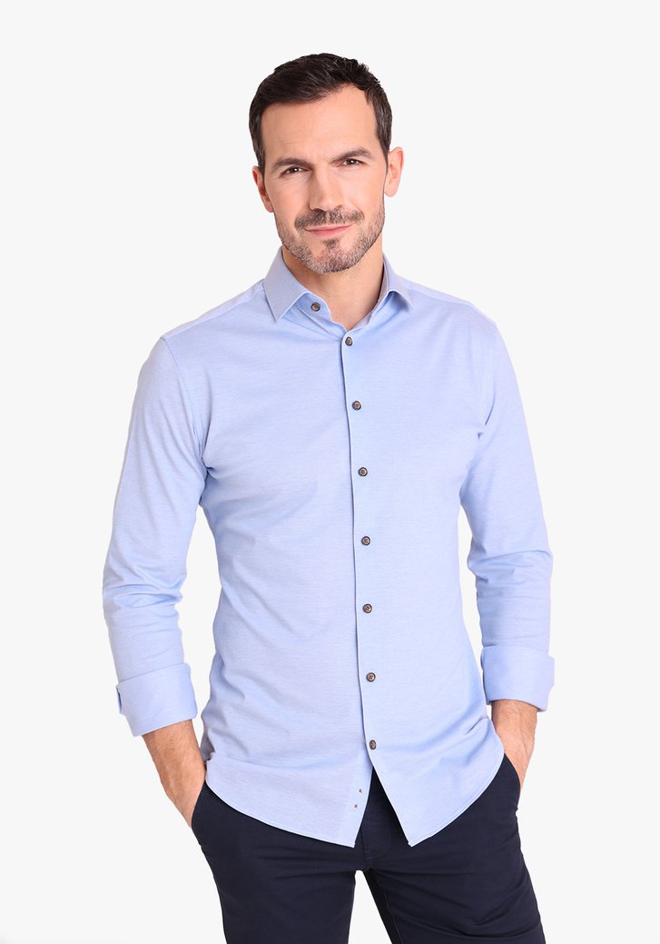 Lichtblauw hemd - slim fit