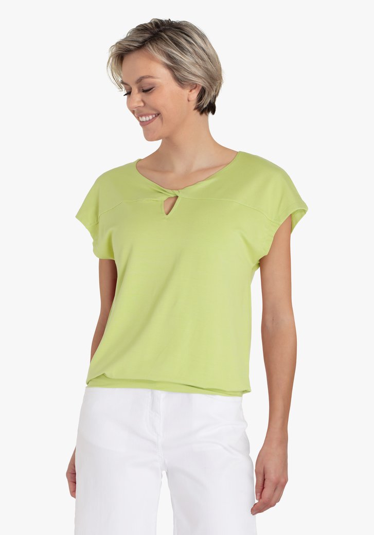 groene tops dames