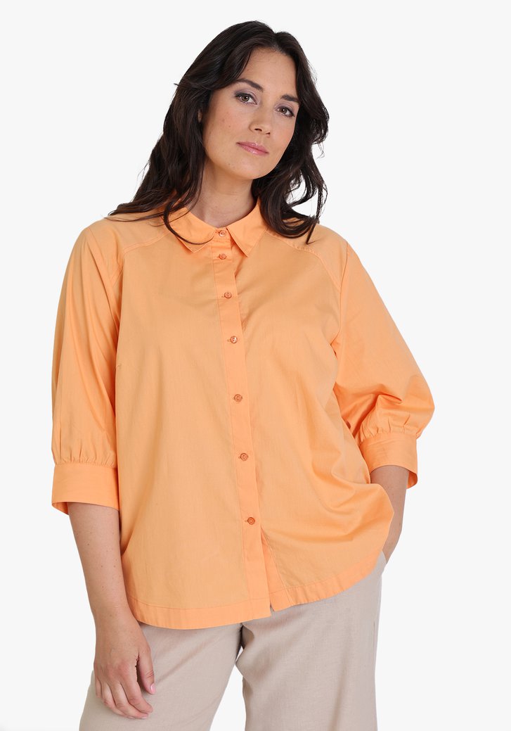 Oranje blouse 