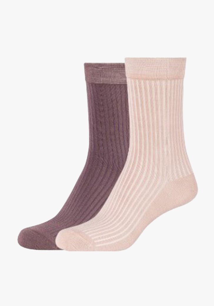 Roze sokken - twee tinten