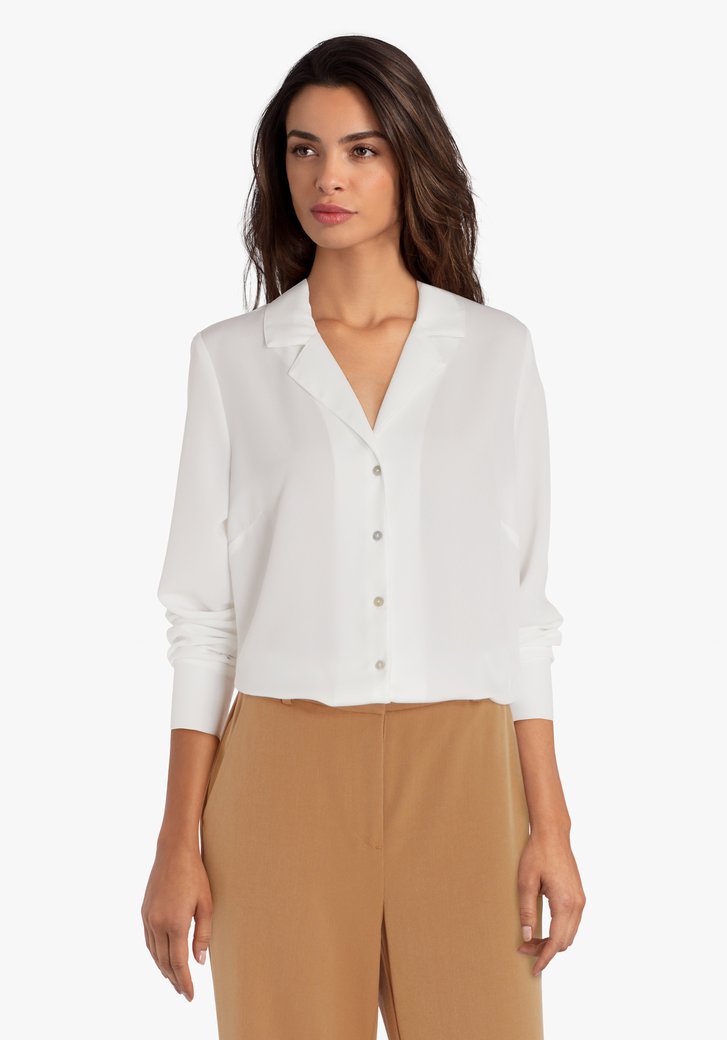 Witte blouse 