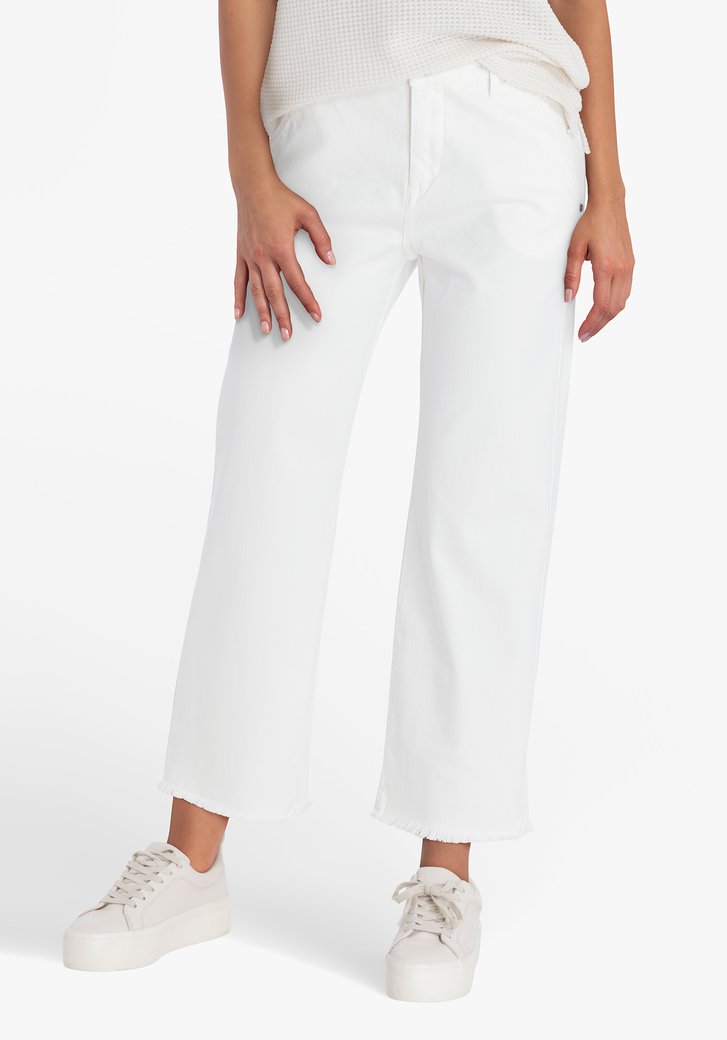 Witte jeans - mom fit  