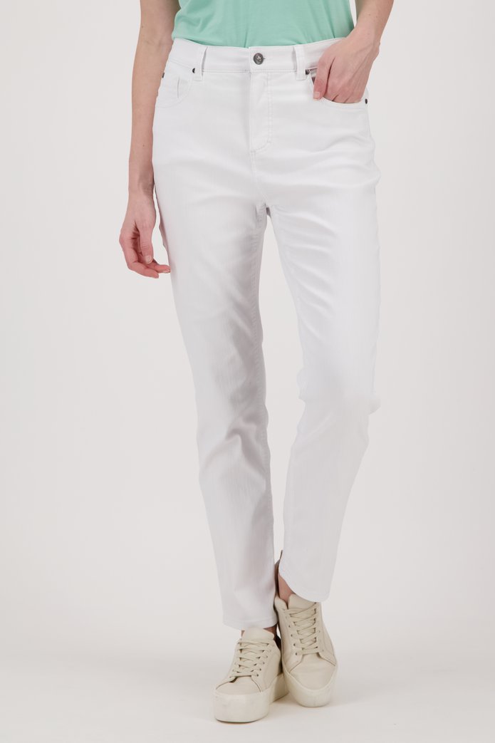 Witte jeans - straight fit 